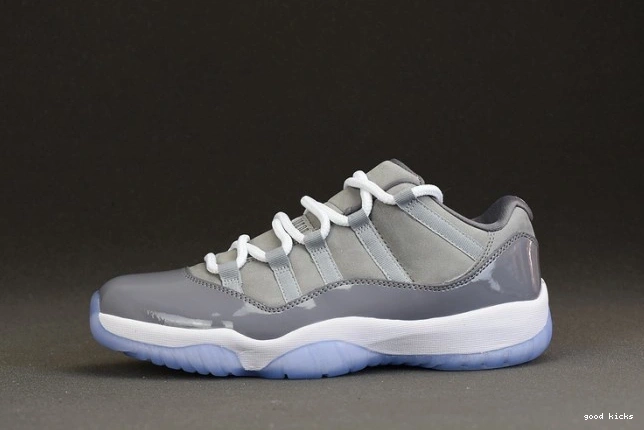 Cheap Air Jordan 11 Low Cool Grey 528895-003 0706